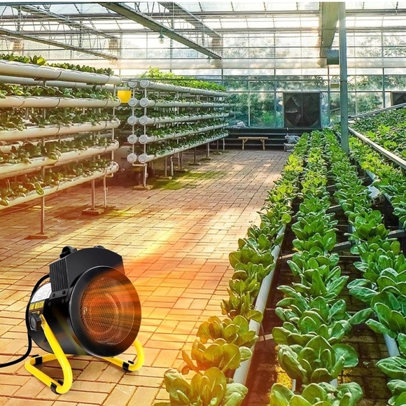 Black and Yellow Fan Heater - Picture 6 of 6